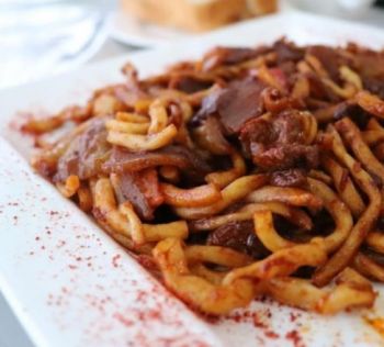 FAMILY FOOD  Жареный лагман Цомян 